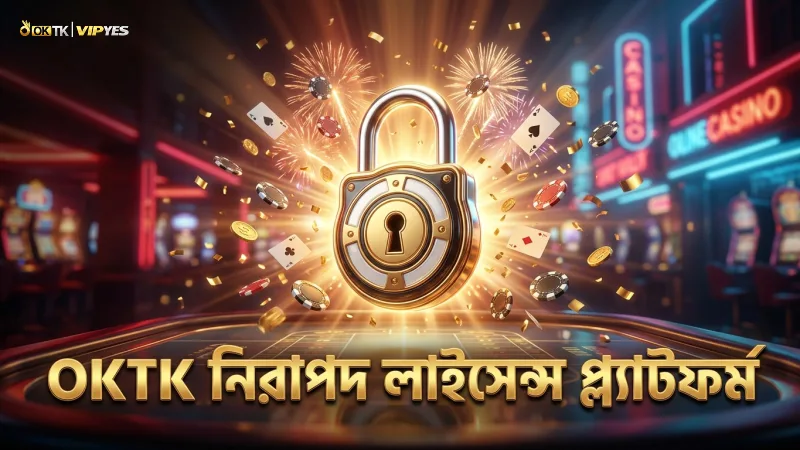 নিয়ন্ত্রক লাইসেন্স ও নিরাপদ প্ল্যাটফর্ম নিশ্চিত করে OKTK