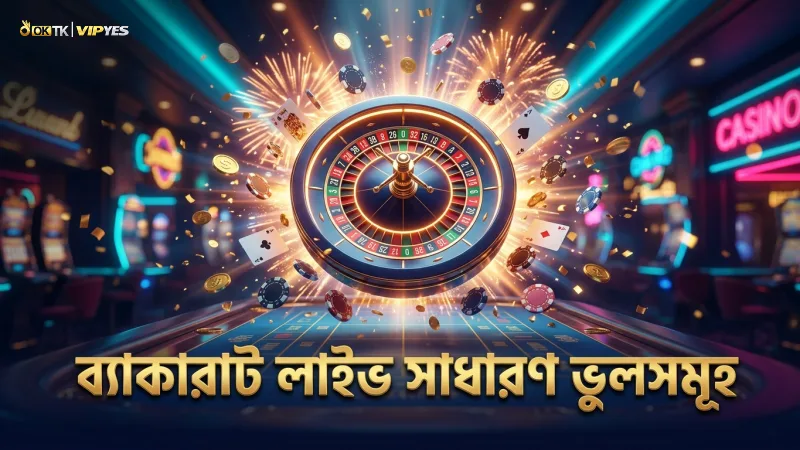 ব্যাকারাট লাইভে সাধারণ ভুল সনাক্তকরণ ও প্রতিরোধ