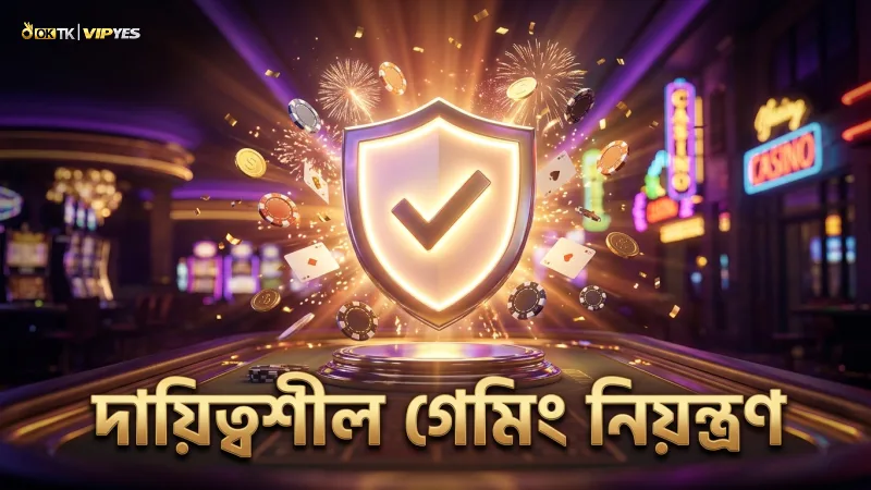 দায়িত্বশীল গেমিং নিয়ন্ত্রণে রাখে বাজেট ও ঝুঁকি।