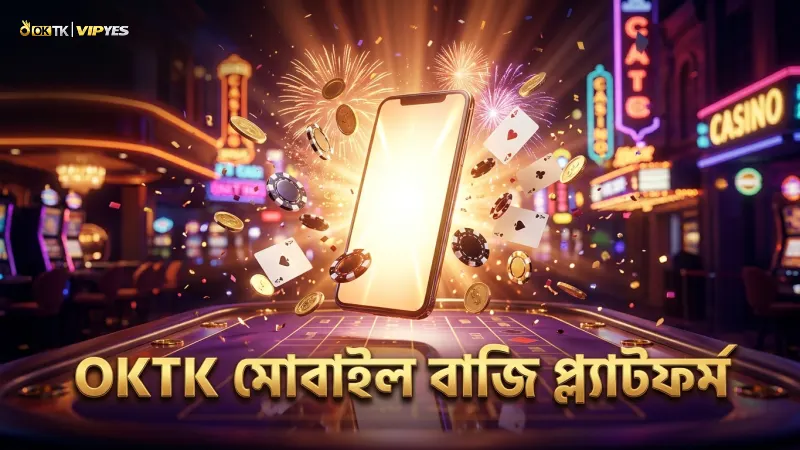 মোবাইল থেকে ফুটবল বিশ্বকাপ বাজির জন্য OKTK প্ল্যাটফর্ম।