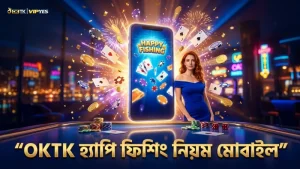 OKTK মোবাইল প্ল্যাটফর্মে হ্যাপি ফিশিং গেমের সঠিক নিয়ম ও কৌশল।