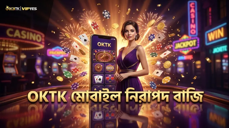 OKTK মোবাইল অ্যাপের মাধ্যমে নিরাপদ বেটিং ও বাজি নিয়ন্ত্রণ