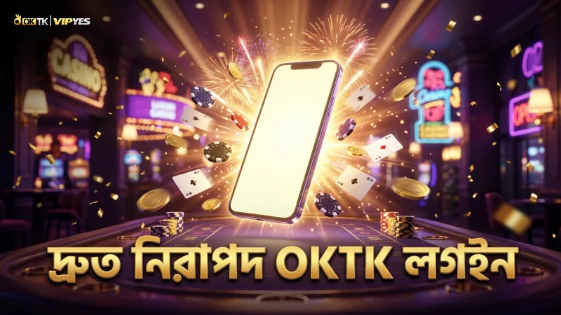 দ্রুত ও নিরাপদ লগইন নিশ্চিত করে OKTK