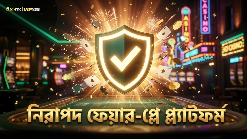 ফেয়ার-প্লে সার্টিফিকেশনসহ নিরাপদ প্লিনকো অনলাইন পরিবেশ নিশ্চিত করা হয়েছে