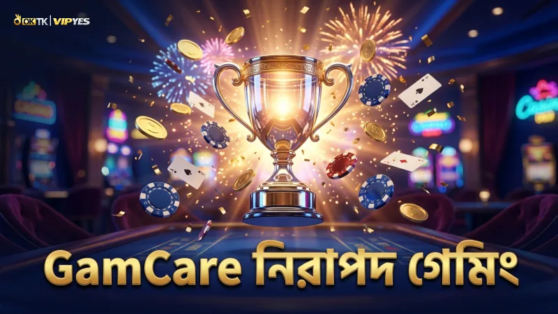 GamCare সহযোগিতায় নিরাপদ ও দায়িত্বশীল গেমিং নিশ্চিত করুন