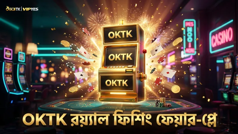 OKTK-র রয়্যাল ফিশিং গেমে নির্ভরযোগ্য আরটিপি ও ফেয়ার-প্লে নিশ্চিত