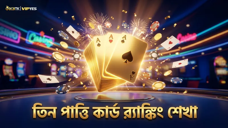 তিন পাত্তি লাইভের কার্ড র্যাঙ্কিং সঠিকভাবে বোঝা গুরুত্বপূর্ণ