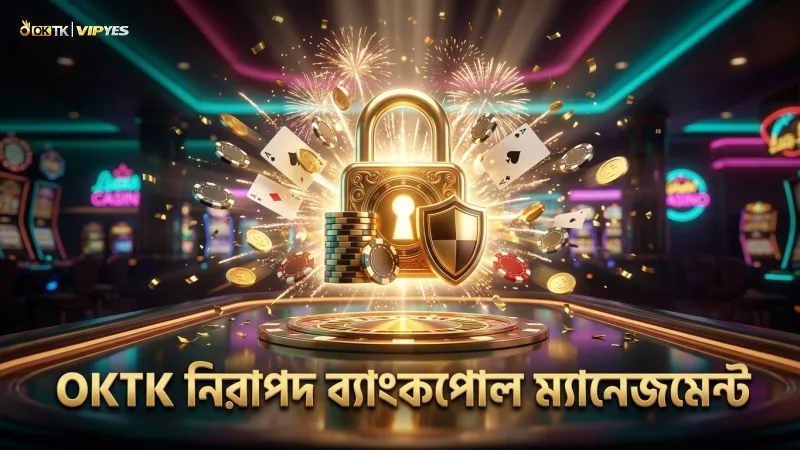 OKTK প্ল্যাটফর্মে নিরাপদ গেমিংয়ের জন্য ব্যাংকপোল ম্যানেজমেন্ট