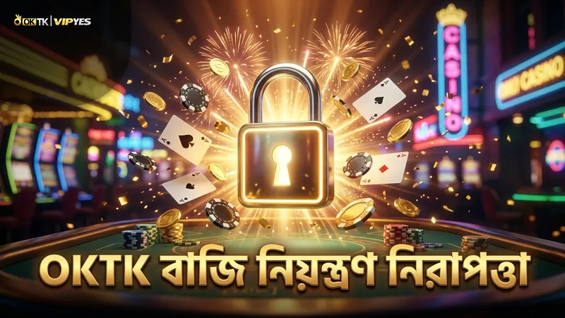 দায়িত্বশীল বাজি ধরায় OKTK নিরাপত্তা ও নিয়ন্ত্রণ ব্যবস্থা সাহায্য করে